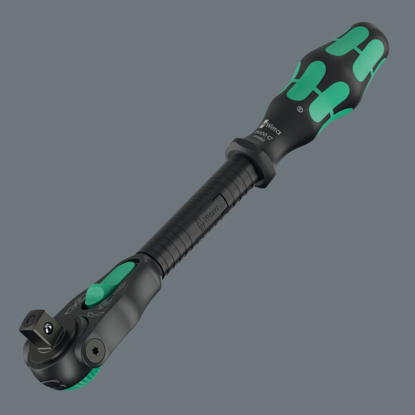 Wera 05135882001 8000 C Black Edition Zyklop Speed Ratel - 1/2"- 277mm - Detailed view of the product