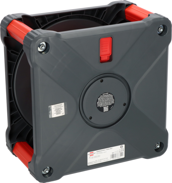 Brennenstuhl Professional KA 3210 Bouwplaats Cube 5- Voudigkabelhaspel H07BQ-F 3G2.5 - IP44 - 33m - Rood - Detailed view of the product