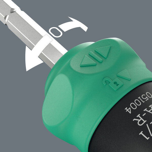 Wera 05051513001 Kraftform Kompakt 20 RA-R Bitschroevendraaier - 6 In 1 Multi-bit - Met Ratelfunctie - Detailed view of the product
