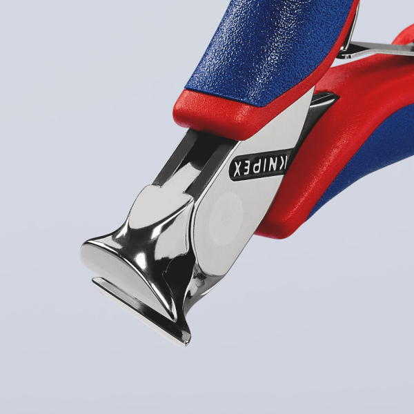 Knipex 6212120 Voorsnijtang Met Schuine Kop - Elektronica - 120mm - Detailed view of the product