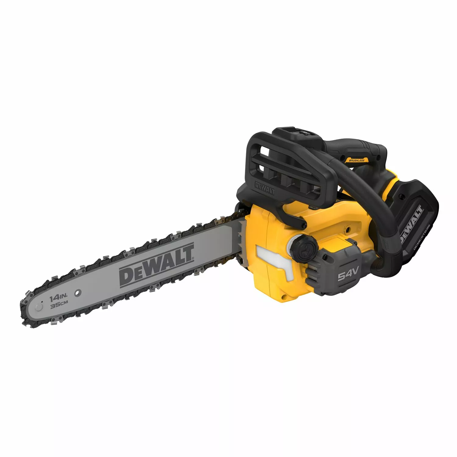 DeWALT DCMCST635X1 54V XR FLEXVOLT Li-Ion Accu Top Handle Kettingzaag Set (1x 9.0Ah) - 35cm thumbnail 4
