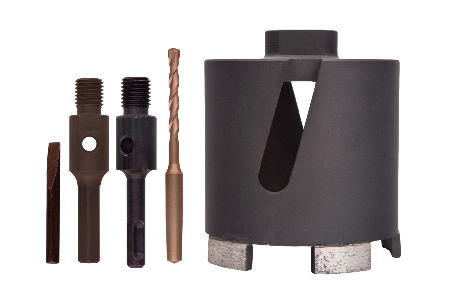 Perfectmate EPD0631 Dozenboor Diamant - 82 X 70mm - M16 - Incl. Adapters En Centreerboor