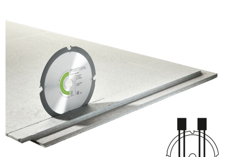 Festool 205769 Diamant-cirkelzaagblad - DIA 168x1,8x20 - 4T - ABRASIVE MATERIALS - Detailed view of the product