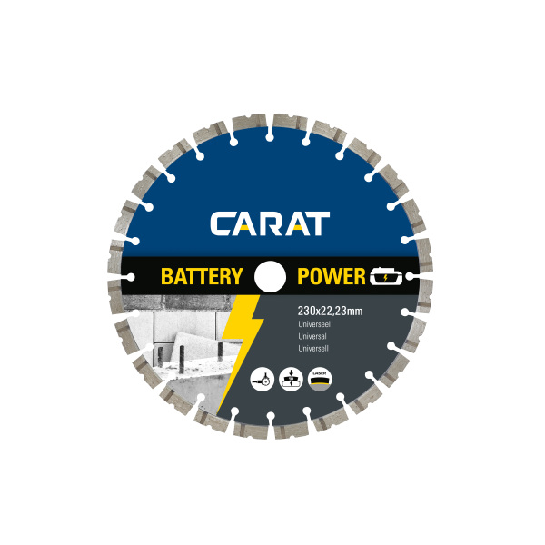 Carat CBP2303000 Diamantzaagblad Voor Droogzagen - 230 X 22,23mm - Universeel