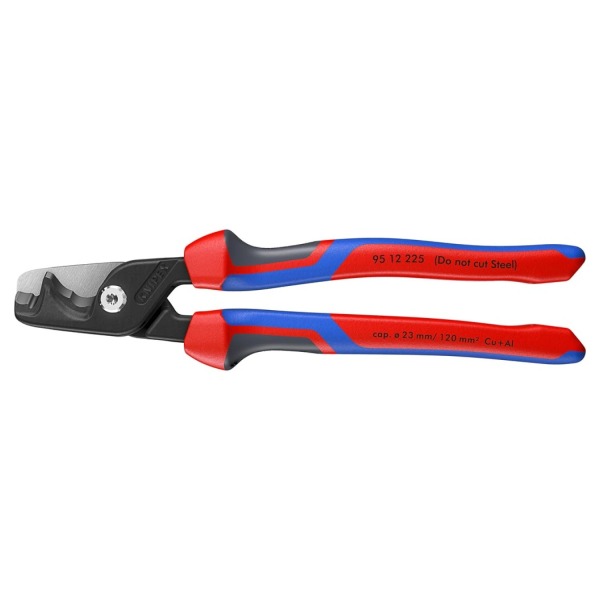Knipex 95 12 225 Kabelschaar Stepcut XL Met Getrapte Snijrand - 120mm - Comfort Greep