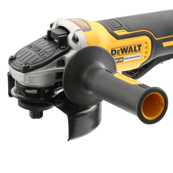 DeWALT DCG413N 18V Li-ion Accu Haakse Slijper Body - 115mm - Koolborstelloos - Detailed view of the product