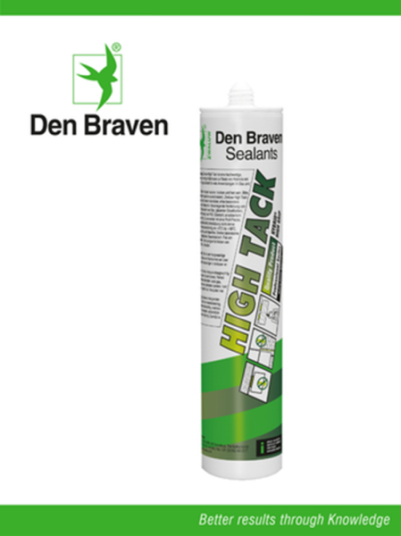 Zwaluw Den Braven 11258200 High Tack Lijmkit - Zwart - 290ml - Detailed view of the product