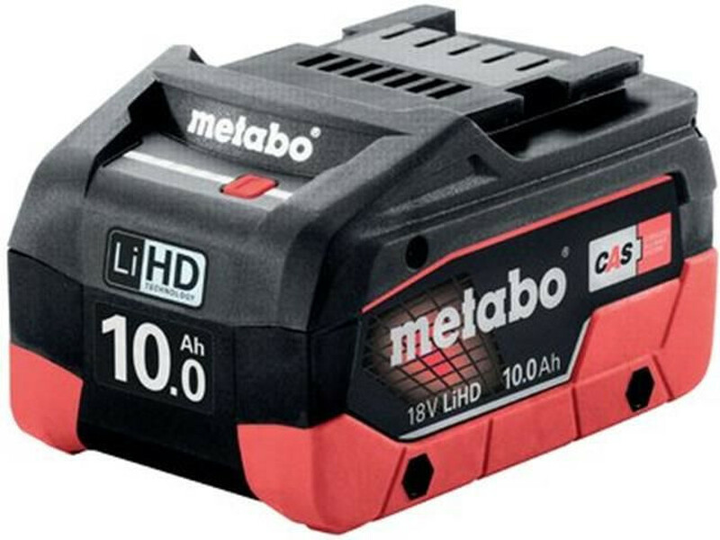 Metabo 625549000 LiHD Accu-pack 18 V - 10.0 Ah EAN: 4061792191112