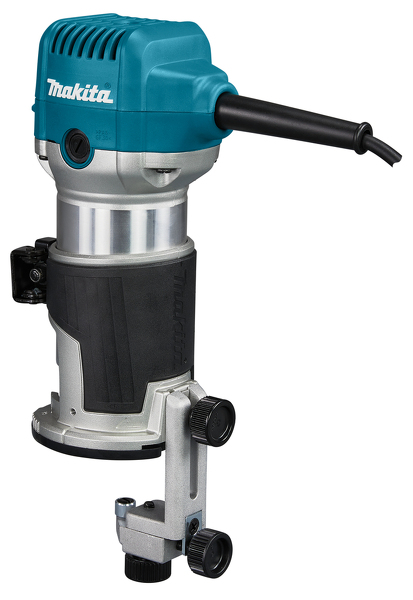 Makita RT0702CX3J Kantenfrees Incl. Diverse Voeten In Mbox - 710W - Detailed view of the product