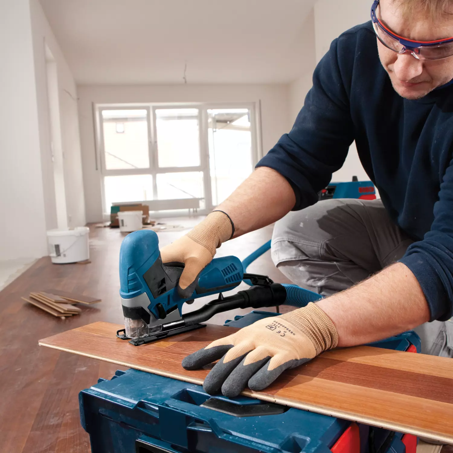 Bosch GST 90 E Decoupeerzaag In Koffer - 650W - T-greep - Variabel thumbnail 4