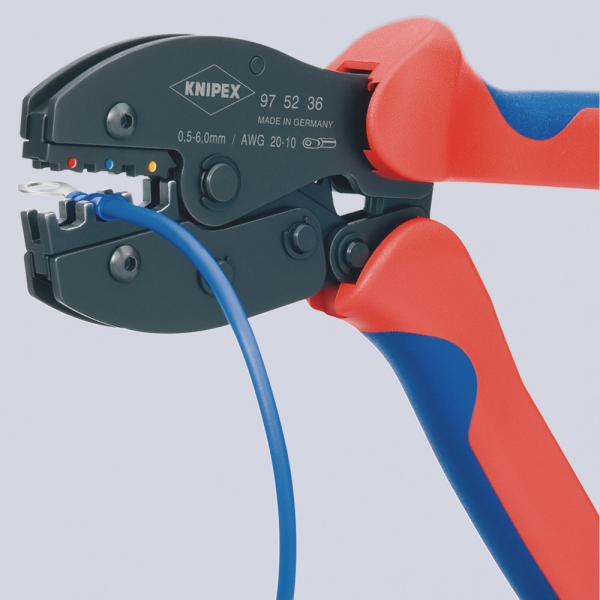 Knipex 975236SB Krimptang - 220mm - Detailed view of the product