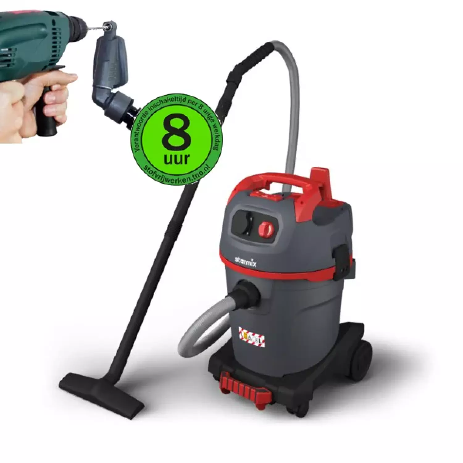 Starmix NSG uClean ADL-1432 EHP I - Stofzuiger met zak