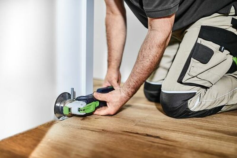 Festool VECTURO OSC 18 E-Basic 18V Li-Ion Accu Oscillerende Multitool Body In Systainer - Koolborstelloos - Detailed view of the product