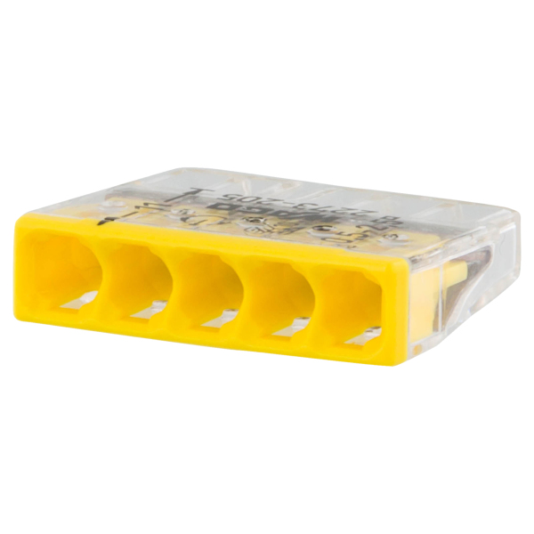 Wago 2273-205 Lasklem 5-polig - Transparant/geel (20 st) - Default image for the product