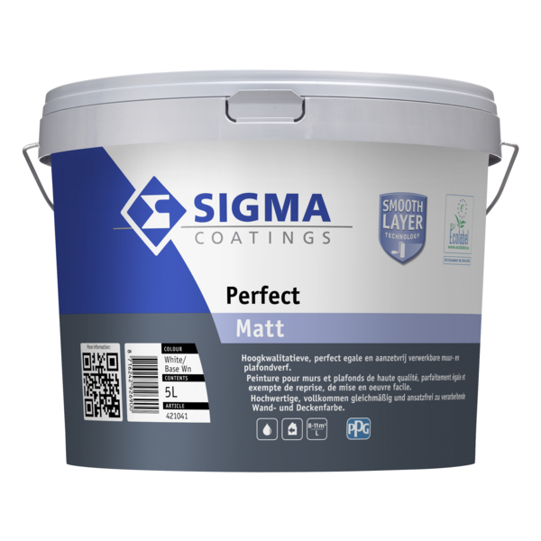 sigma perfect matt lichte kleur 5 ltr