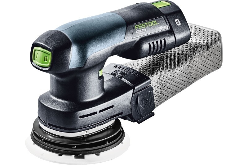 Festool ETSC 125 3,0 I-Plus 18V Li-Ion Accu Excentrische Schuurmachine Set (2x 3,0Ah) In Systainer - 125mm - Detailed view of the product