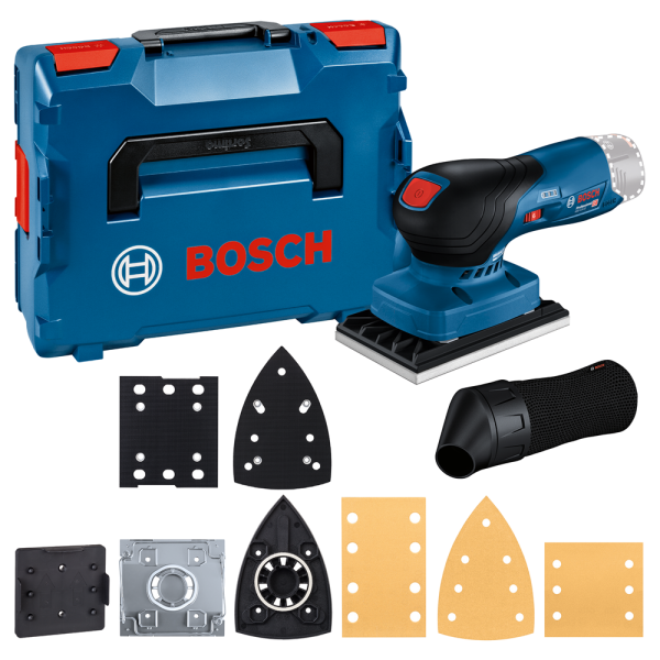Bosch GSS 12V-13 12V Li-ion Accu Vlakschuurmachine Body In L-Boxx - Koolborstelloos - Detailed view of the product