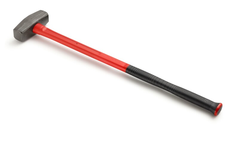 Hultafors KS 4000 G Sleg Hamer - Rubberen Handgreep - 4000 Gram - 850 Mm - Dubbele Kop