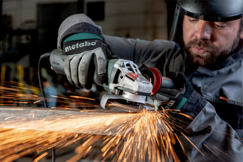 Metabo W 13-125 Quick Haakse Slijper - 1350W - 125mm - 3,4Nm - Detailed view of the product