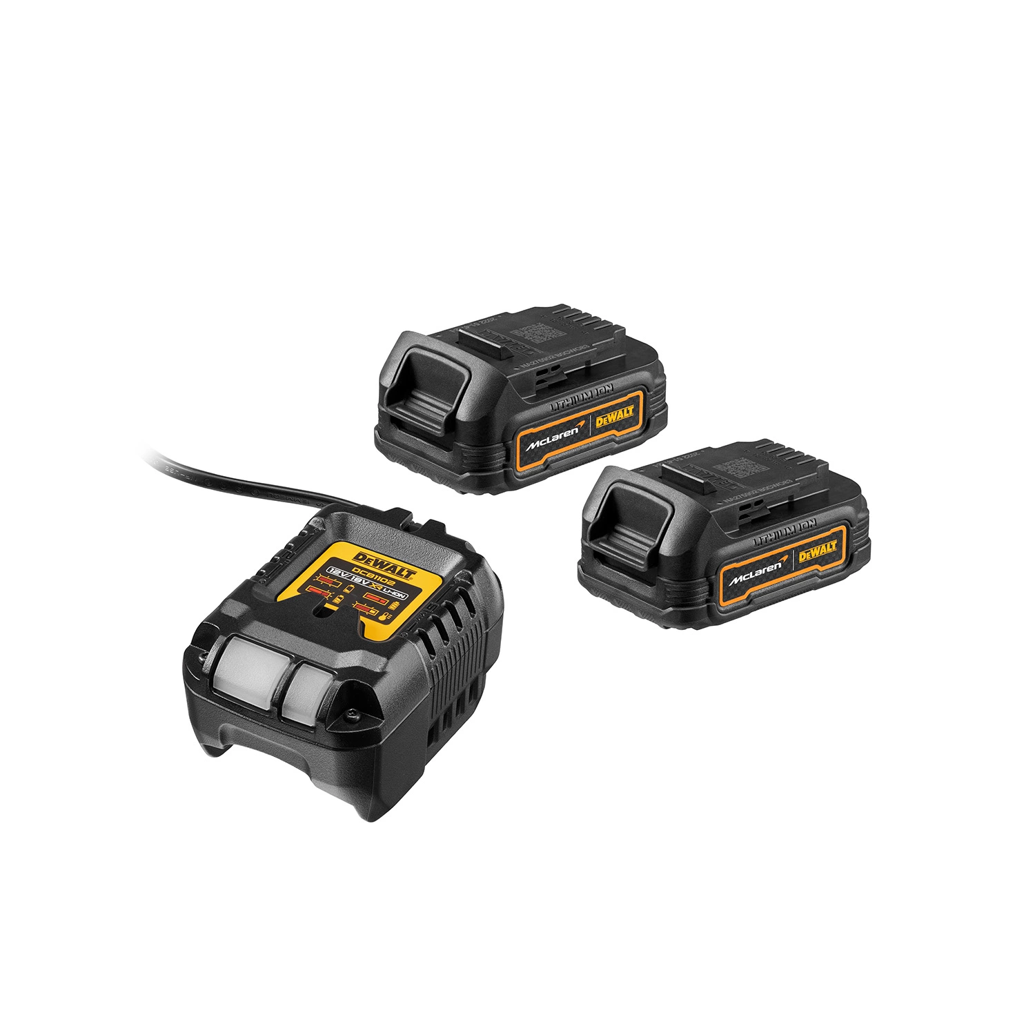 DeWALT DCK200ME2GT 18V Li-ion Accu Klopboor-/schroefmachine (DCD85M)&Slagschroevendraaier (DCF85M) Combiset (2x 1.7Ah Accu) In TSTAK thumbnail 2