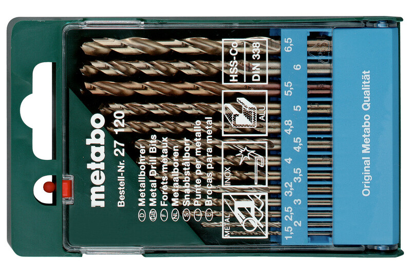 Metabo HSS-Co-borencassette 13-delig