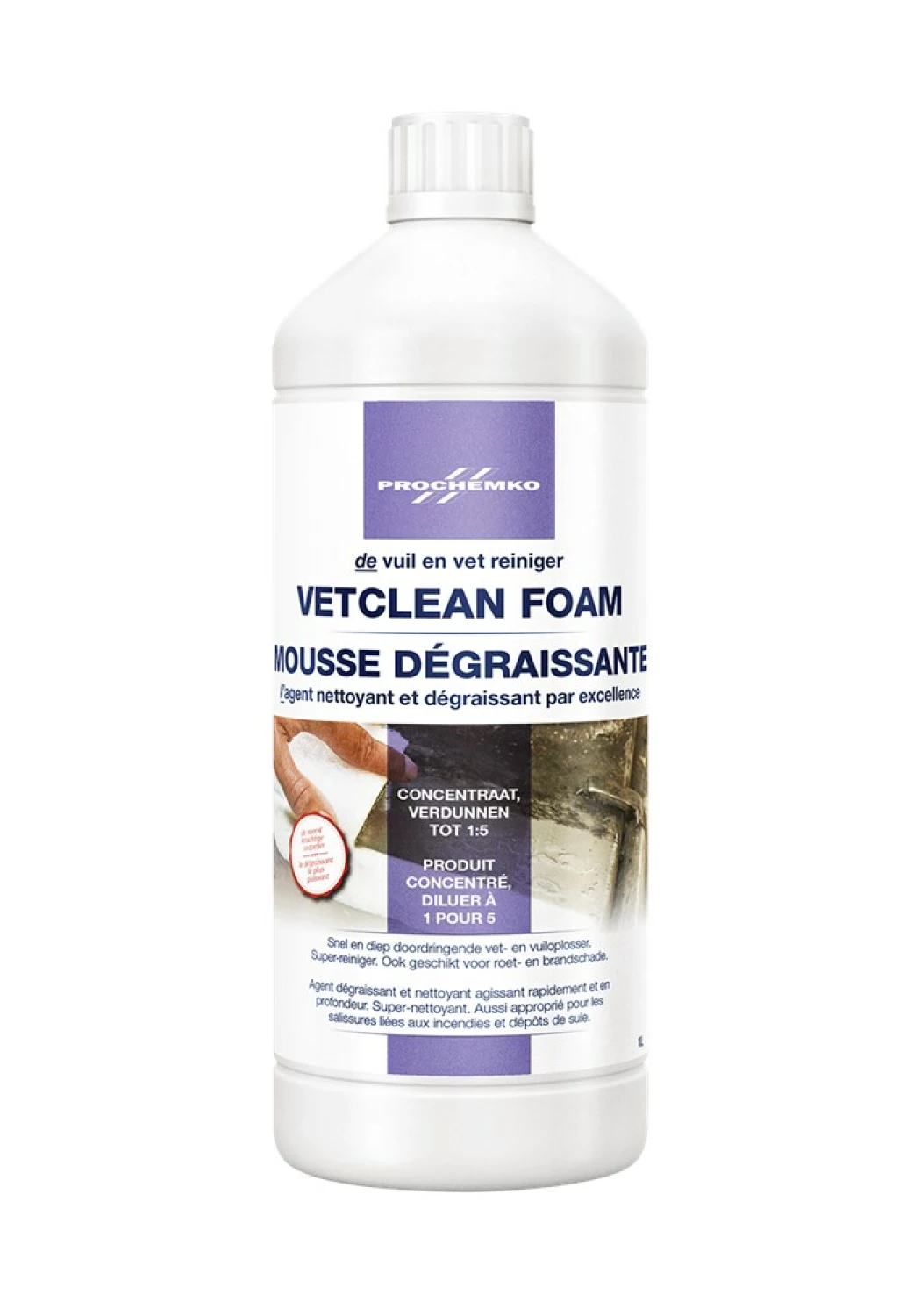 Prochemko Vetclean Foam Concentraat 1 Lt