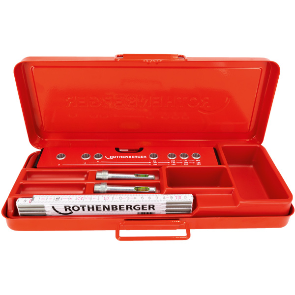 Rothenberger ROCHECK 70661 Waterpas Set In Koffer - 300 Mm