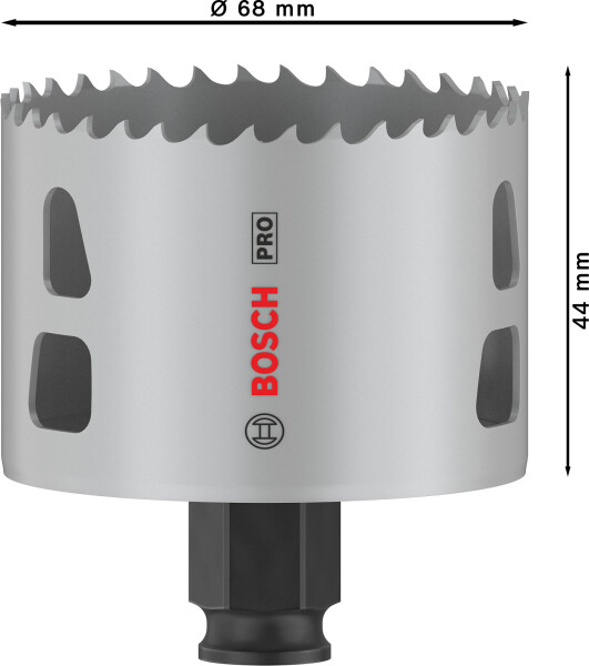 Bosch 2608594485 PRO Multi Material PC Plus Gatzaag - 68mm (8st) - Detailed view of the product