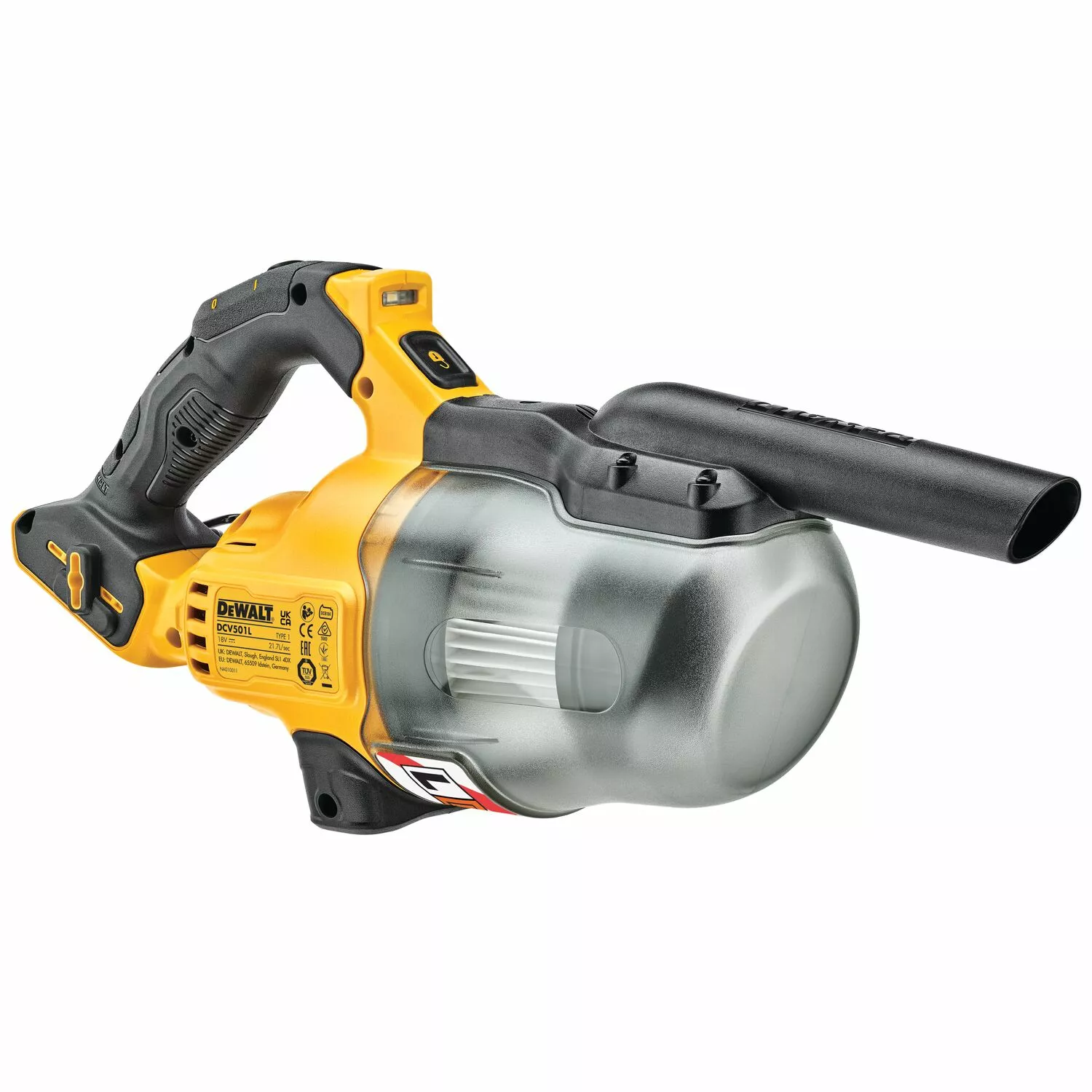 DeWALT DCV501LN-XJ 18V Li-ion XR Accu Steelstofzuiger Body In Tas - L-Klasse thumbnail 4