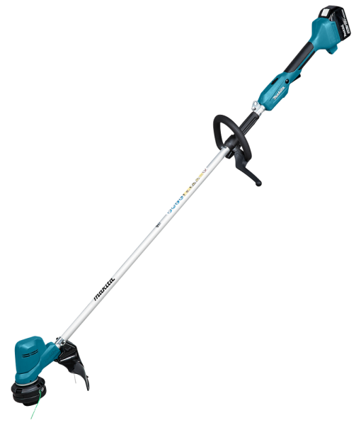 Makita DUR194RTX2 LXT 18V Li-Ion Accu Grastrimmer Set (1x 5,0Ah) - D-greep - Detailed view of the product