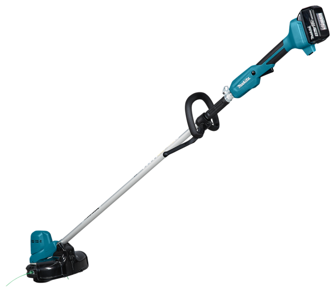 Makita DUR194RTX2 LXT 18V Li-Ion Accu Grastrimmer Set (1x 5,0Ah) - D-greep - Detailed view of the product