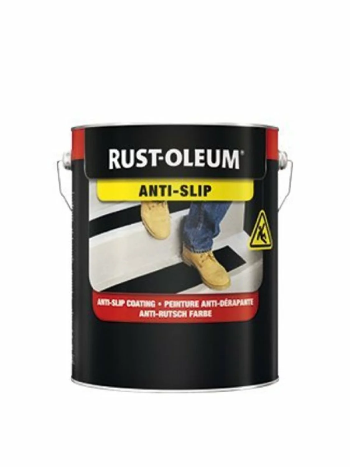Rust-Oleum Anti-slip Vloercoating - Verkeersgeel - 5L