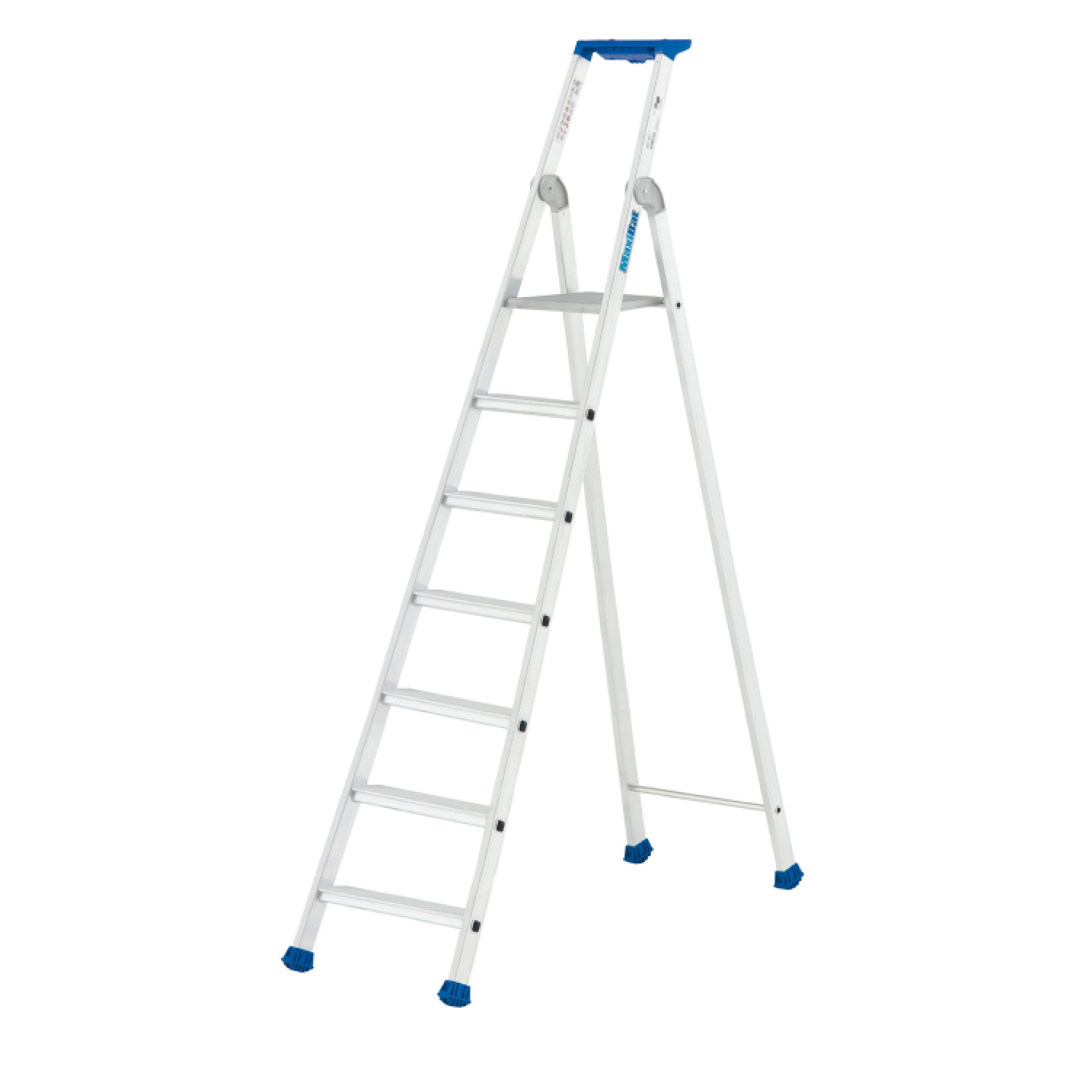 Little Jumbo 1223750107 Maxibat 2375 Trap - Enkel - Aluminium - 1 X 7 Treden - Max. Werkhoogte 3,59m