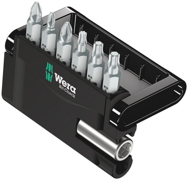 Wera 5135810001 Mini-check 7-delige Bitset In Cassette - Detailed view of the product