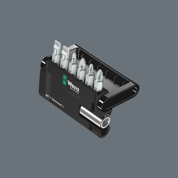 Wera 5135810001 Mini-check 7-delige Bitset In Cassette - Detailed view of the product