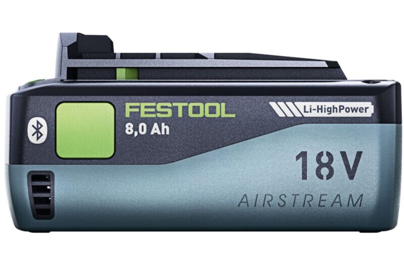 Festool BP 18 Li 8,0 HP-ASI HighPower-accu - 18V (2st) - Detailed view of the product