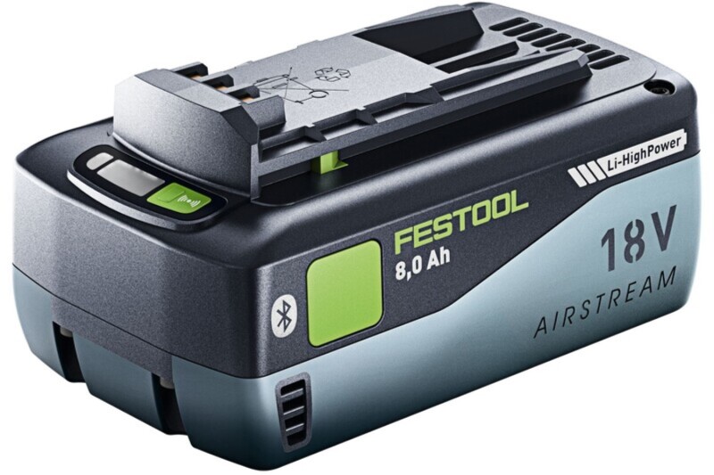 Festool BP 18 Li 8,0 HP-ASI HighPower-accu - 18V (2st) - Detailed view of the product