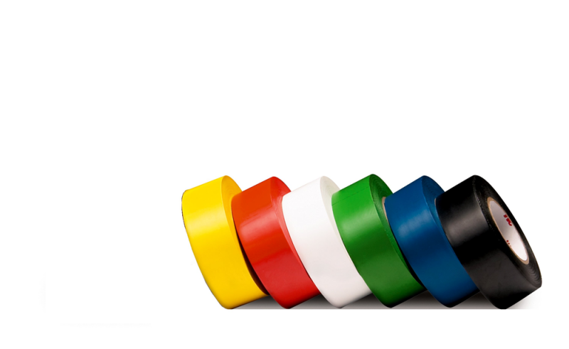 3M 764i Vinyl Tape - PVC Plakband Geel - 50mm X 33 M X 0.13mm - Detailed view of the product