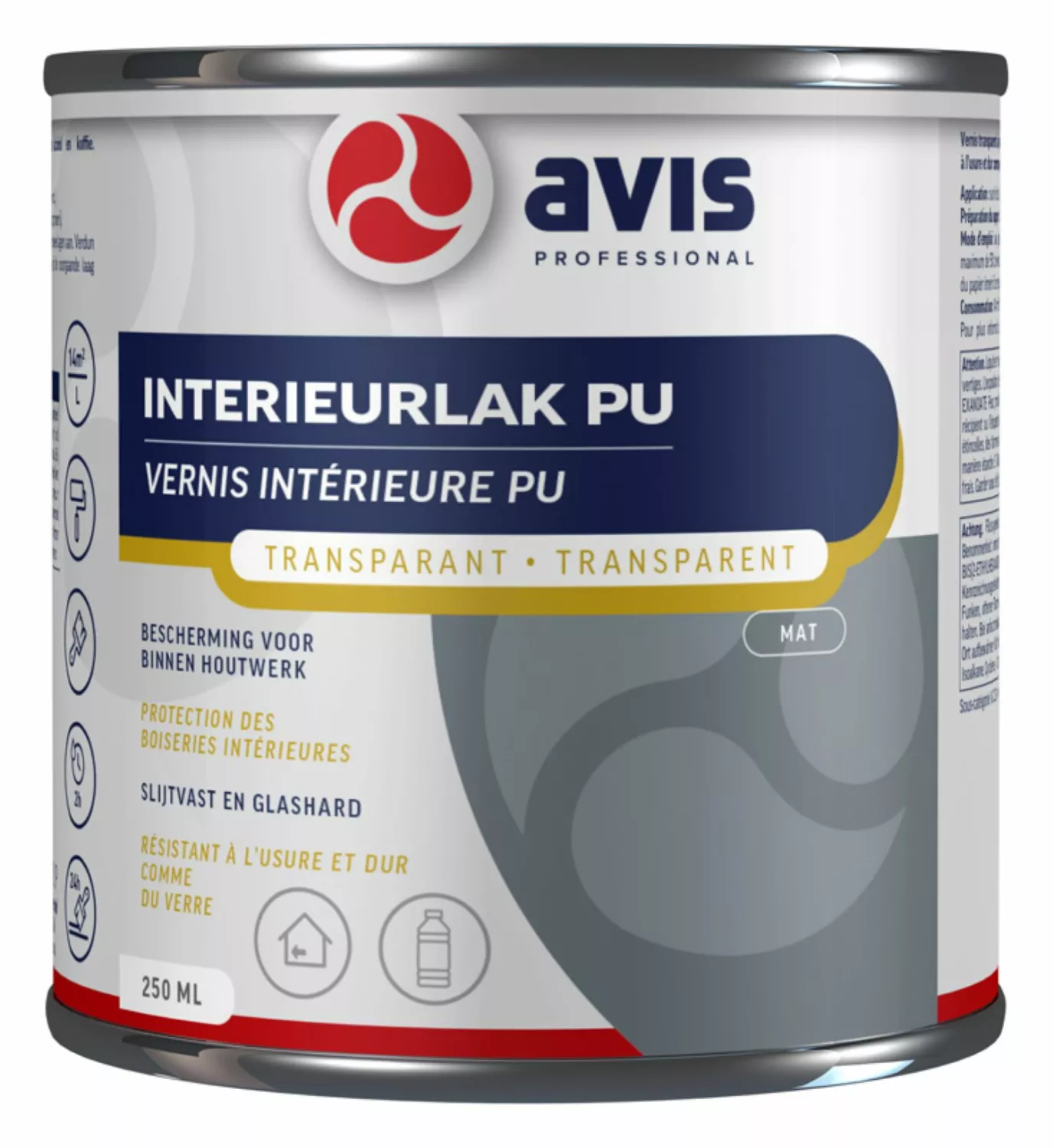 Avis Interieurlak PU Mat - 1L