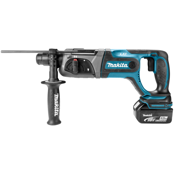 Makita DHR241RMJ 18V Li-Ion Accu SDS-plus Combihamer Set (2x 4.0Ah Accu) In Mbox - 2J - Detailed view of the product
