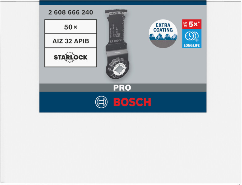 Bosch 2608666240 PRO AIZ 32 APIB Multitool Zaagblad - 32 X 50mm - Detailed view of the product
