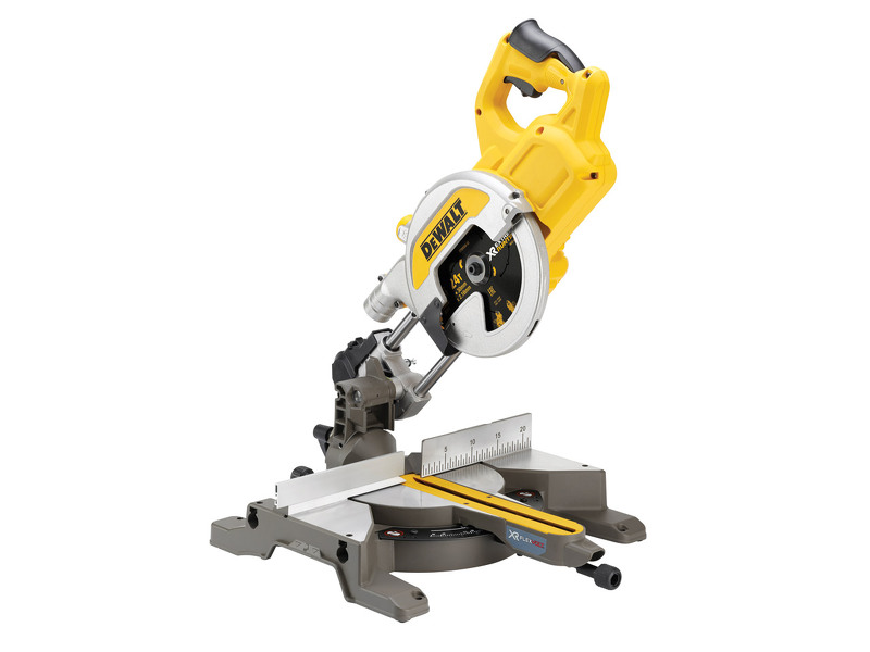 DeWALT DCS777N 18V/54V XR FlexVolt Li-Ion Accu Afkort- En Verstekzaagmachine Body - 216 X 30mm - Koolborstelloos EAN: 5035048651087