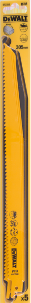 DeWALT DT2350 Reciprozaagblad - 305 X 4,2mm - Hout/Kunststof (5st) - Detailed view of the product