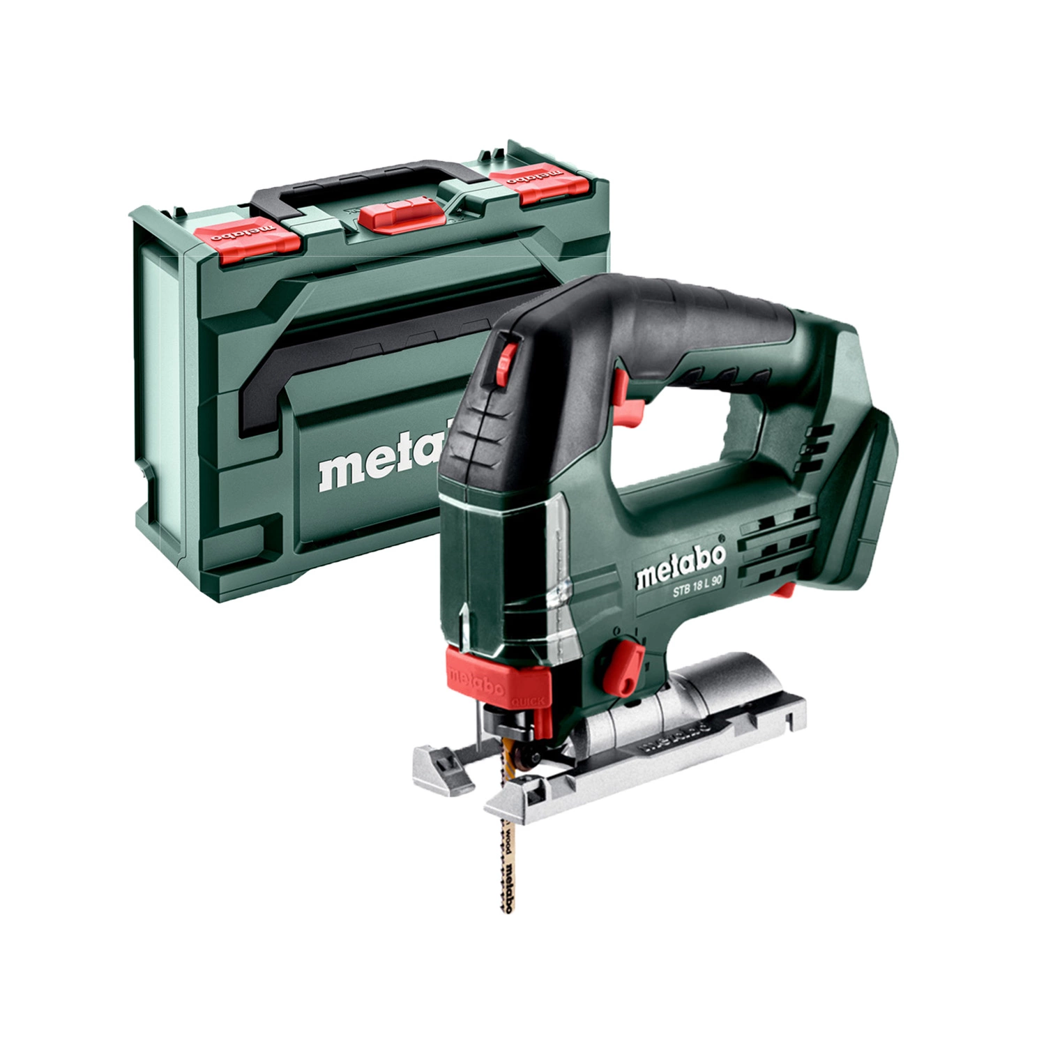 Metabo STB 18 L 90 18V Li-ion Accu Decoupeerzaag Body In MetaBox - D-greep