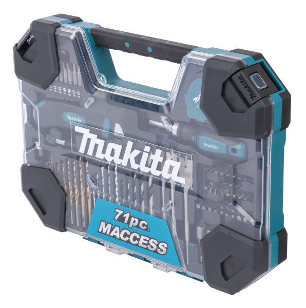 Makita E-22589 71-delige Bit- En Borenset - Detailed view of the product