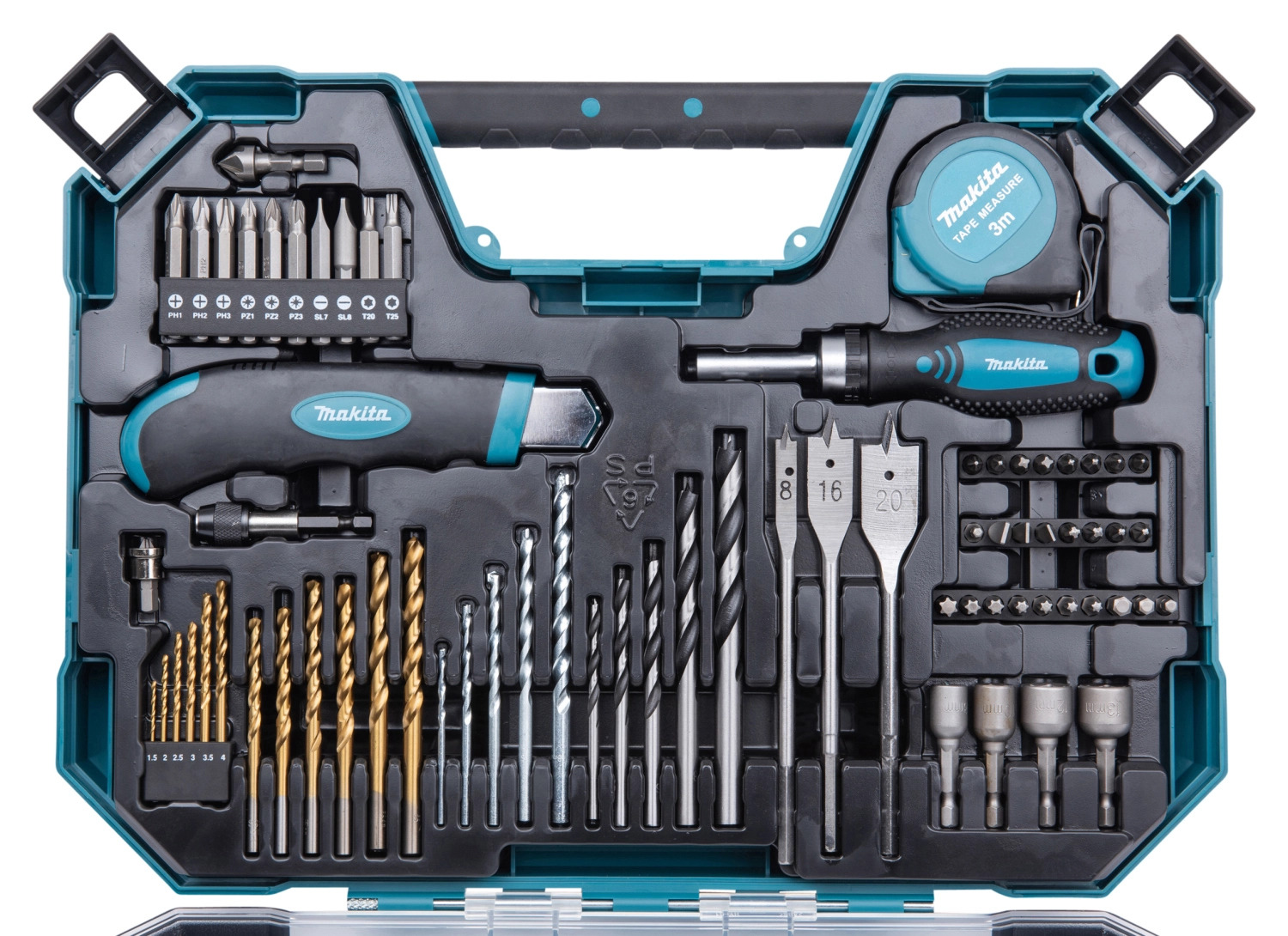 Makita E-22589 71-delige Bit- En Borenset thumbnail 3