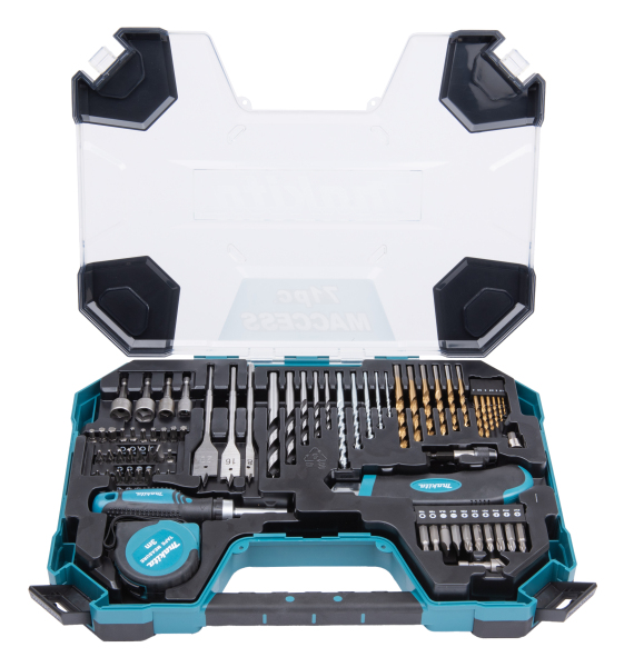 Makita E-22589 71-delige Bit- En Borenset - Detailed view of the product
