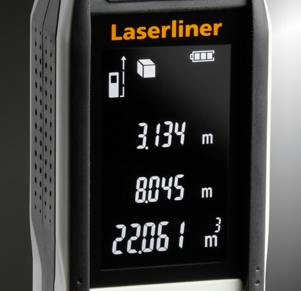 Laserliner DistanceMaster Compact 30 Afstandsmeter In Tas - 30m - Rood - Detailed view of the product