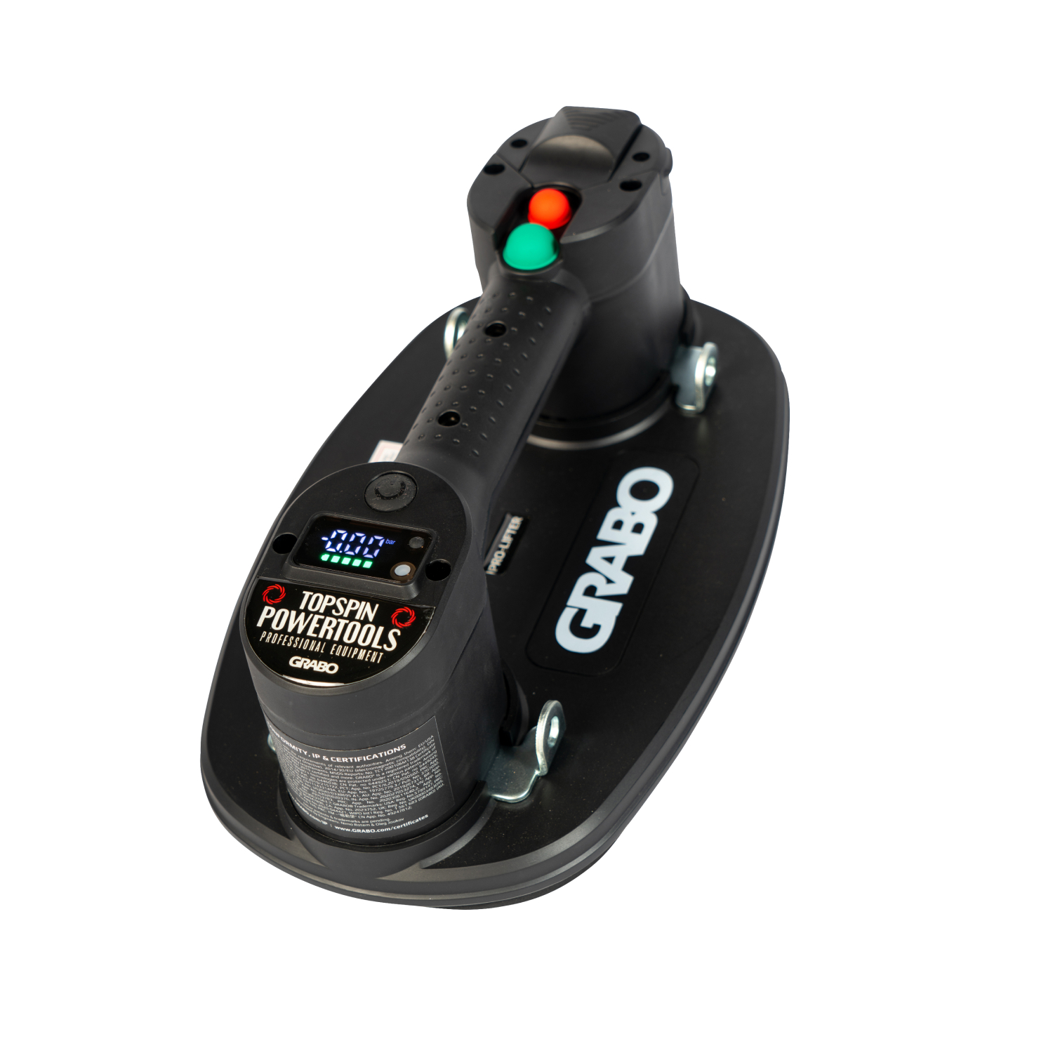 Grabo Pro Elektrische Vacuüm Tegeldrager In Beschermtas - 120kg thumbnail 3