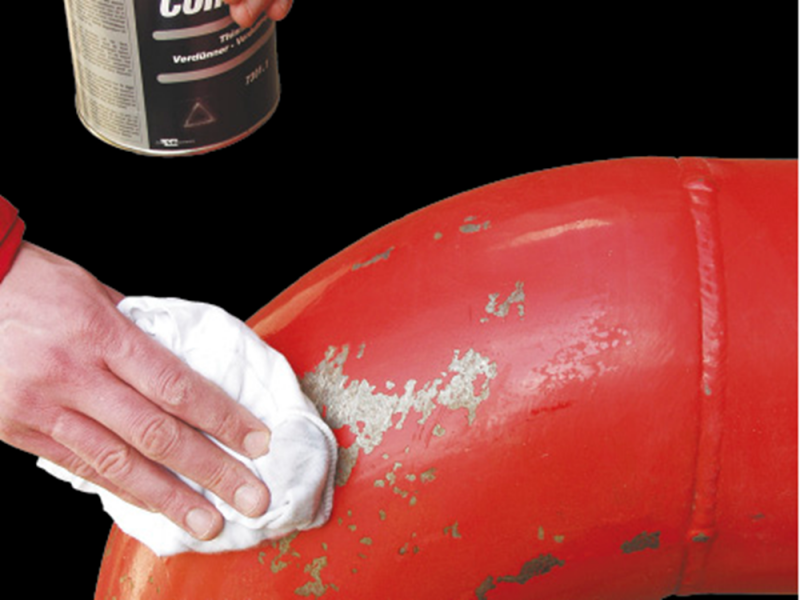 Rust-Oleum Thinner Hammertone 7302 1L - Detailed view of the product